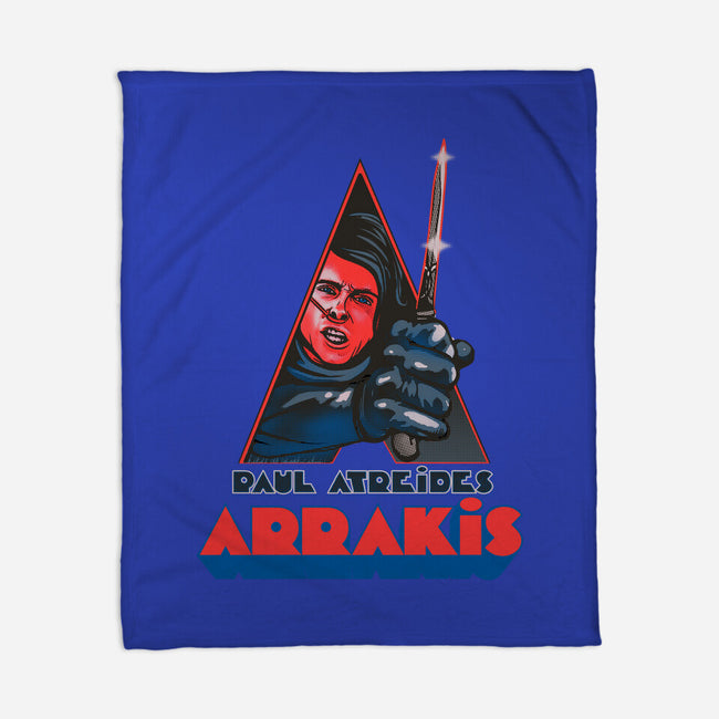 Clockwork Arrakis-None-Fleece-Blanket-Samuel