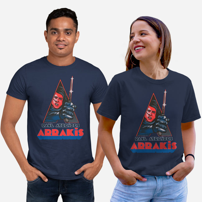 Clockwork Arrakis-Unisex-Basic-Tee-Samuel