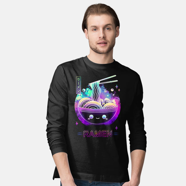 Soul Of The Retro Kawaii Ramen-Mens-Long Sleeved-Tee-Donnie