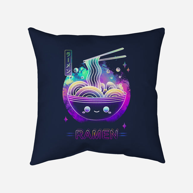 Soul Of The Retro Kawaii Ramen-None-Removable Cover-Throw Pillow-Donnie