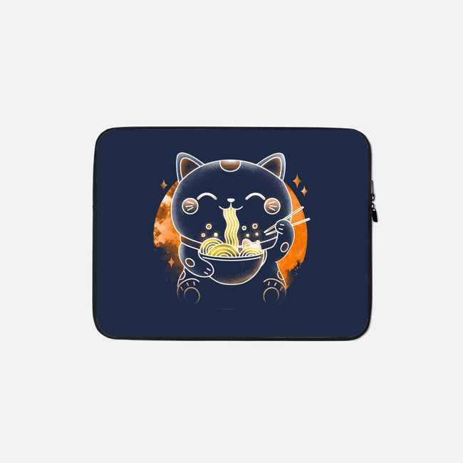 Soul Of The Ramen Cat-None-Zippered-Laptop Sleeve-Donnie