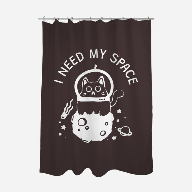 Just Give Me Some Space-None-Polyester-Shower Curtain-Mushita