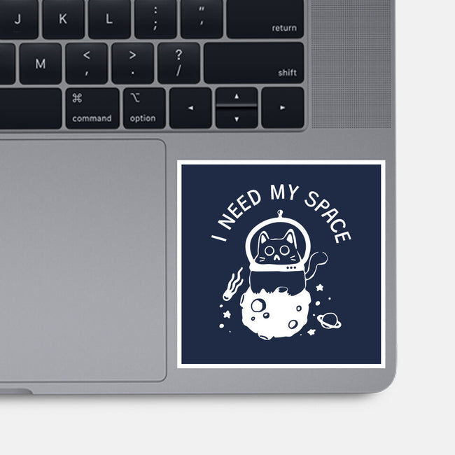Just Give Me Some Space-None-Glossy-Sticker-Mushita