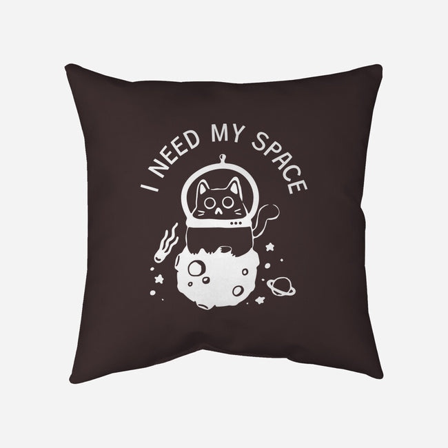 Just Give Me Some Space-None-Removable Cover-Throw Pillow-Mushita