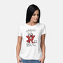 Muffin’s Badness Level-Womens-Basic-Tee-Alexhefe