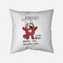 Muffin’s Badness Level-None-Removable Cover-Throw Pillow-Alexhefe