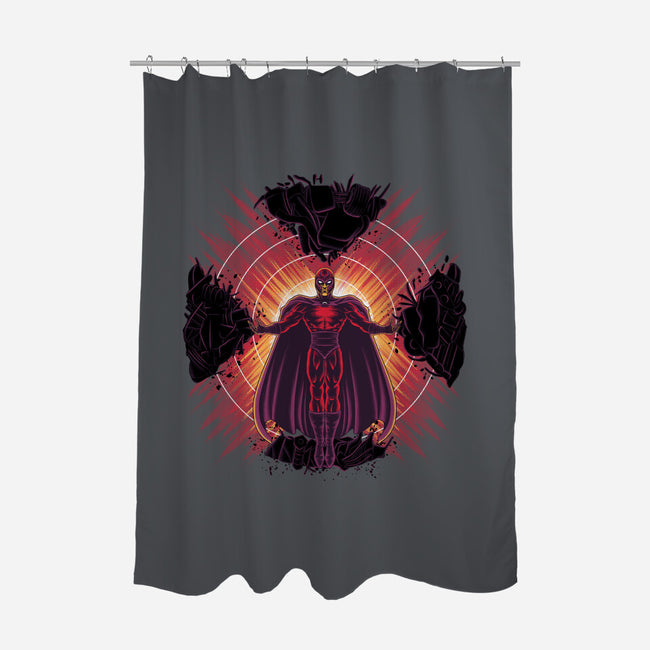 Iron Magnus-None-Polyester-Shower Curtain-rmatix
