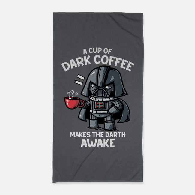 Dark Coffee-None-Beach-Towel-krisren28