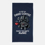 Dark Coffee-None-Beach-Towel-krisren28