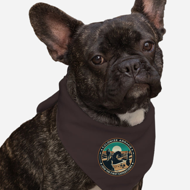 Colonize Arrakis-Dog-Bandana-Pet Collar-Dylon_G