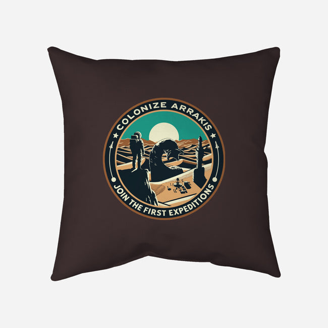 Colonize Arrakis-None-Non-Removable Cover w Insert-Throw Pillow-Dylon_G