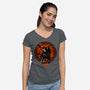 A Dark Vengeance-Womens-V-Neck-Tee-Hafaell