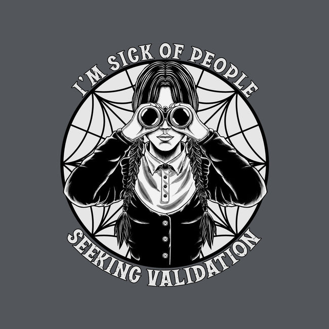 Seeking Validation-None-Removable Cover-Throw Pillow-rmatix