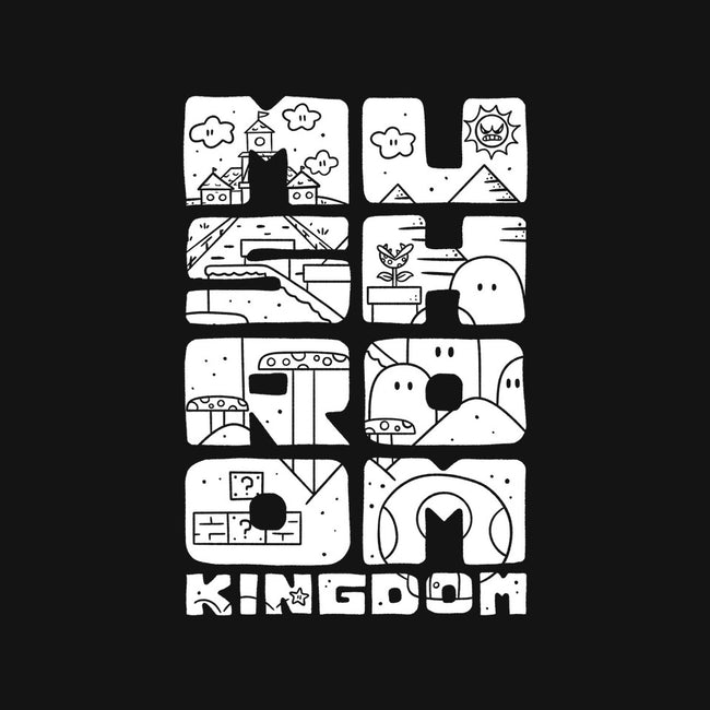 A Mushroom Kingdom-Unisex-Kitchen-Apron-Aarons Art Room