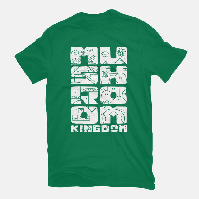 A Mushroom Kingdom-Mens-Heavyweight-Tee-Aarons Art Room