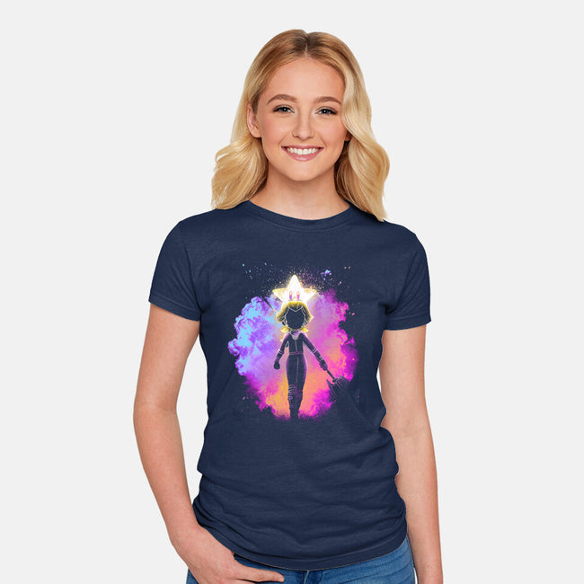 Soul Of The Princess-Womens-Fitted-Tee-Donnie