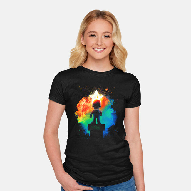 Soul Of The Star-Womens-Fitted-Tee-Donnie