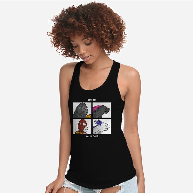 Kaiju Days-Womens-Racerback-Tank-spoilerinc