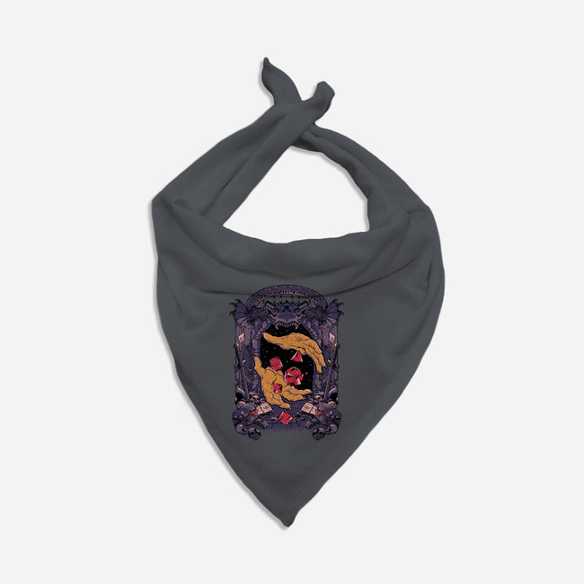 Dungeon Master Second Edition-Dog-Bandana-Pet Collar-Hafaell