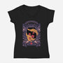 Dungeon Master Second Edition-Womens-V-Neck-Tee-Hafaell