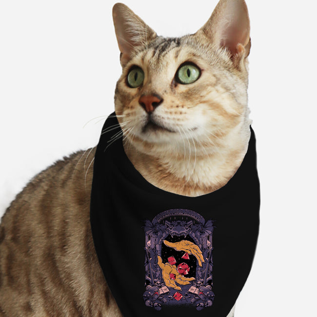 Dungeon Master Second Edition-Cat-Bandana-Pet Collar-Hafaell