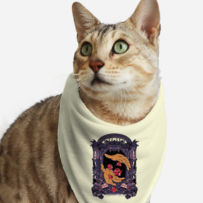 Dungeon Master Second Edition-Cat-Bandana-Pet Collar-Hafaell