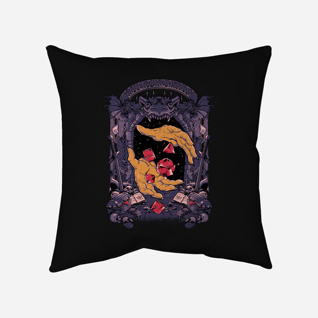 Dungeon Master Second Edition-None-Non-Removable Cover w Insert-Throw Pillow-Hafaell