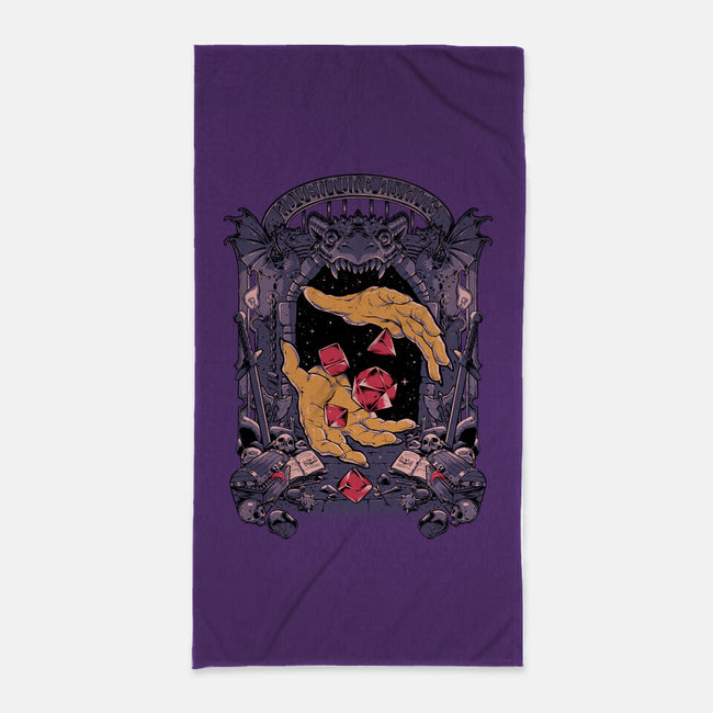 Dungeon Master Second Edition-None-Beach-Towel-Hafaell