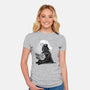 The Good Father-Womens-Fitted-Tee-kharmazero