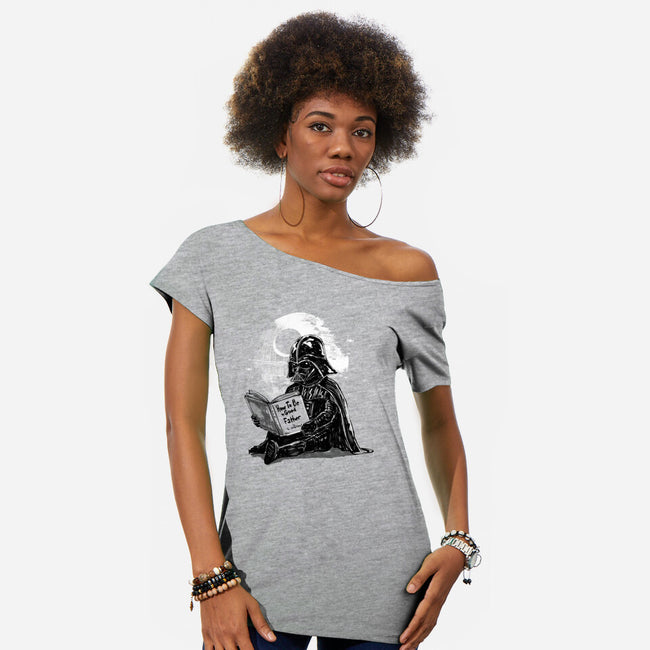 The Good Father-Womens-Off Shoulder-Tee-kharmazero