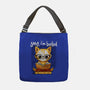 Sorry I Am Booked-None-Adjustable Tote-Bag-kharmazero