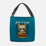 Sorry I Am Booked-None-Adjustable Tote-Bag-kharmazero