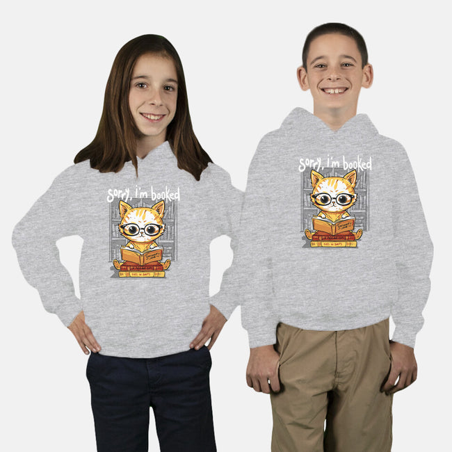 Sorry I Am Booked-Youth-Pullover-Sweatshirt-kharmazero