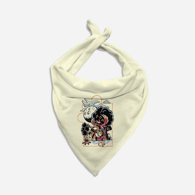 Moonlight Duet-Dog-Bandana-Pet Collar-Henrique Torres