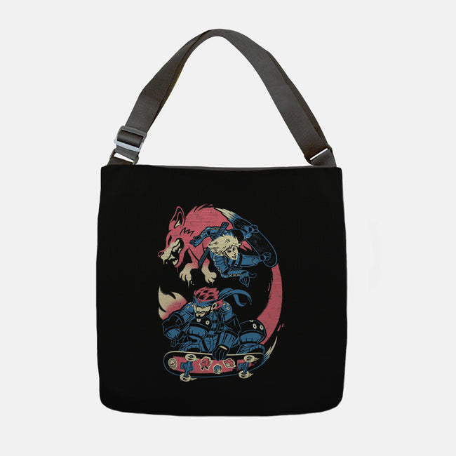 Snakes N Skates-None-Adjustable Tote-Bag-Henrique Torres