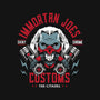 Immortan Joe's Customs-Womens-Off Shoulder-Tee-Woah Jonny