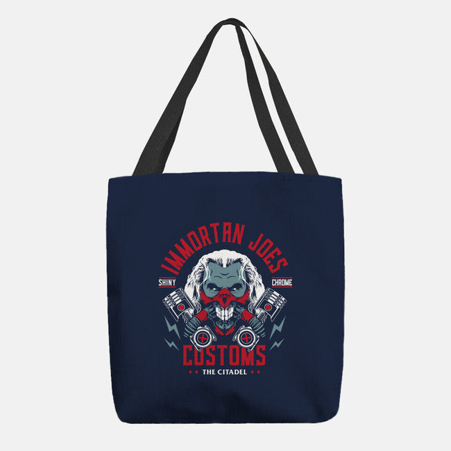 Immortan Joe's Customs-None-Basic Tote-Bag-Woah Jonny