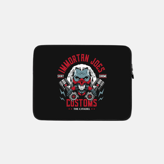 Immortan Joe's Customs-None-Zippered-Laptop Sleeve-Woah Jonny