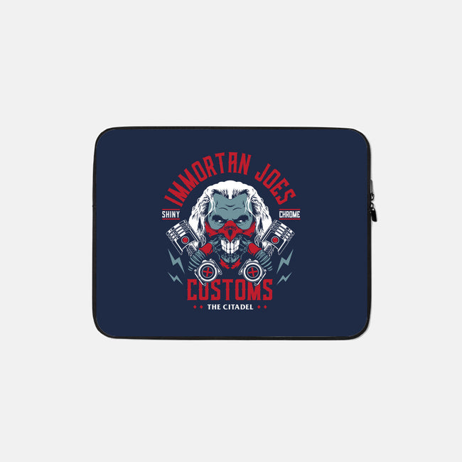 Immortan Joe's Customs-None-Zippered-Laptop Sleeve-Woah Jonny