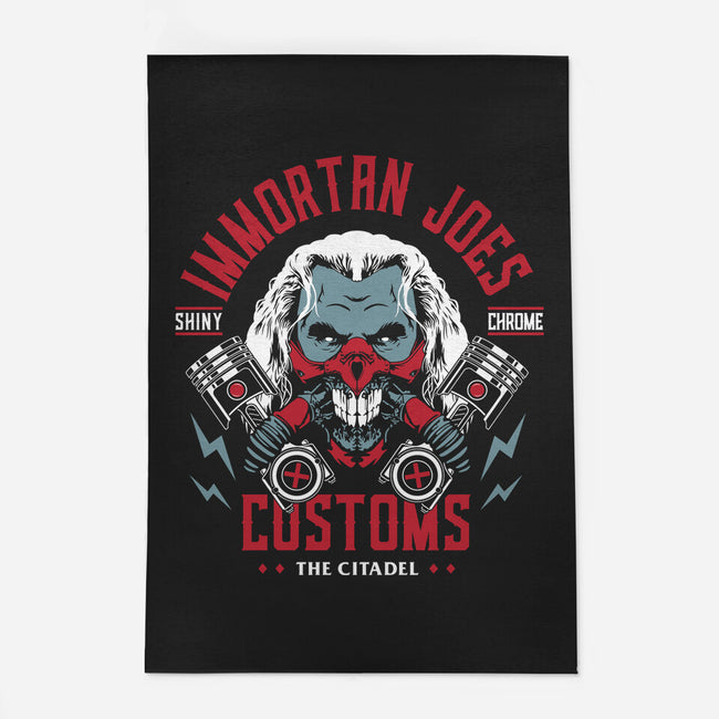 Immortan Joe's Customs-None-Outdoor-Rug-Woah Jonny