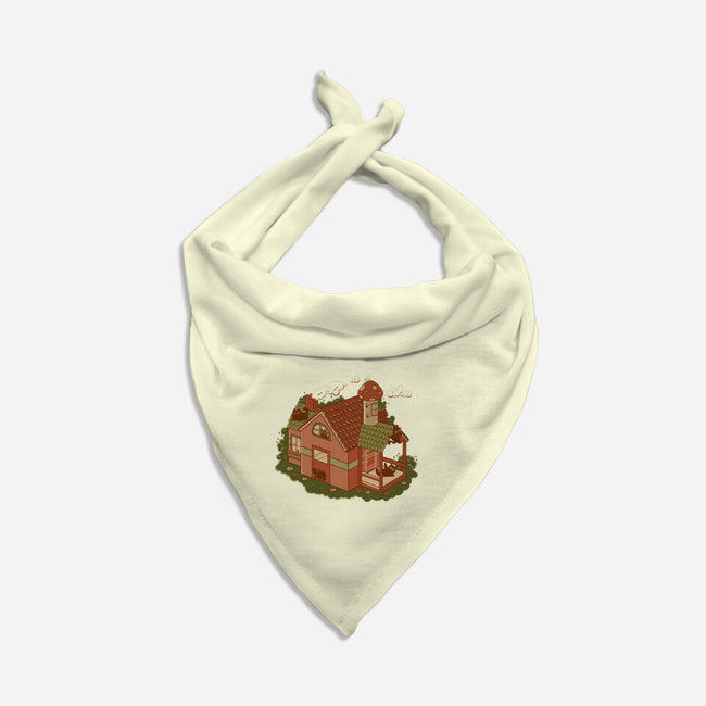 Cottage Kittens-Dog-Bandana-Pet Collar-tobefonseca