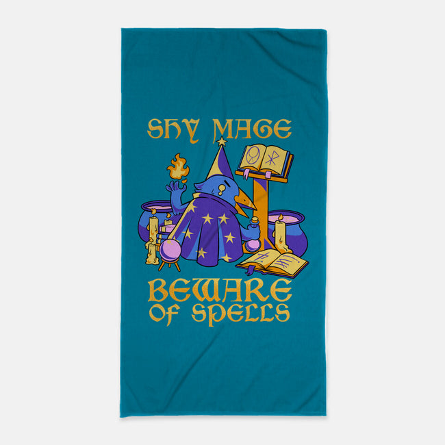 Shy Mage-None-Beach-Towel-FunkVampire