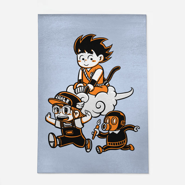 Childhood Friends-None-Outdoor-Rug-naomori