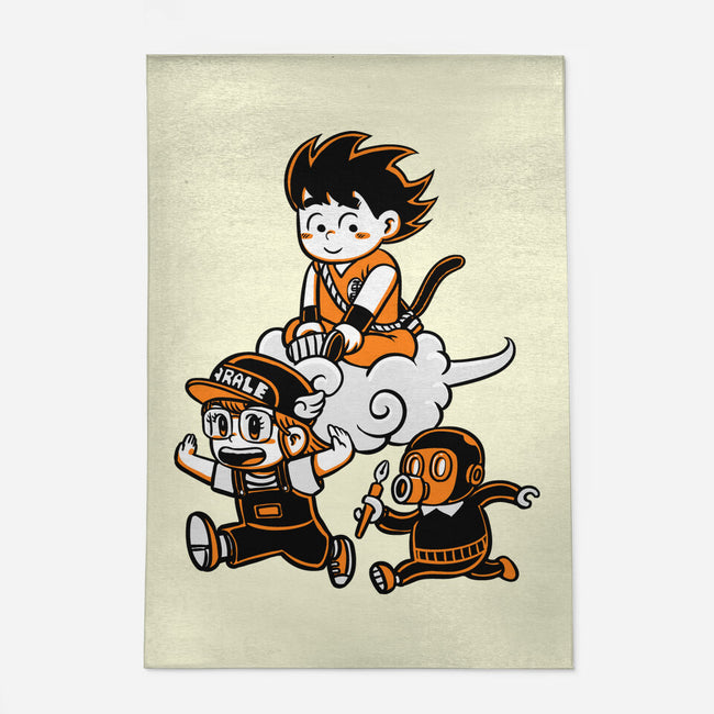 Childhood Friends-None-Outdoor-Rug-naomori