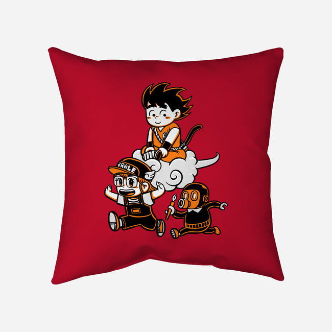 Childhood Friends-None-Removable Cover w Insert-Throw Pillow-naomori