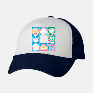 The 80s Games-Unisex-Trucker-Hat-Planet of Tees