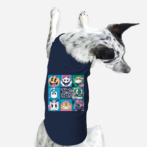 The 80s Games-Dog-Basic-Pet Tank-Planet of Tees
