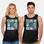 The 80s Games-Unisex-Basic-Tank-Planet of Tees