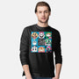 The 80s Games-Mens-Long Sleeved-Tee-Planet of Tees