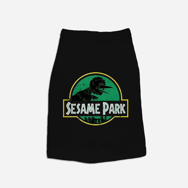 Sesame Park-Dog-Basic-Pet Tank-sebasebi